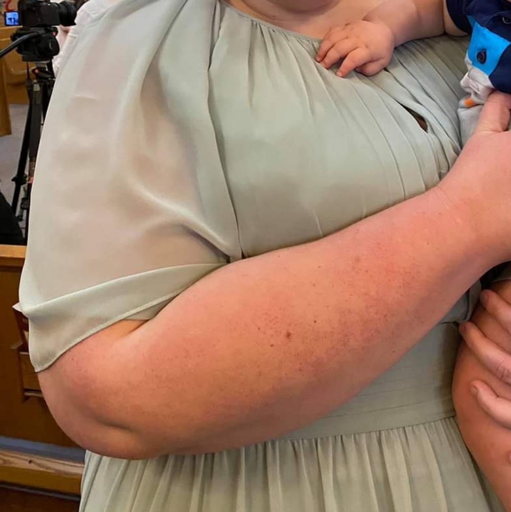 Sage Green David's Bridal Dress Used size 26